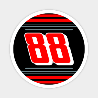 Bubba Pollard #88 2024 NASCAR Design Magnet